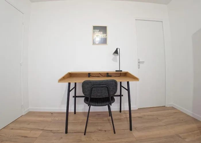 Apartament Le Soleilcasa - 3 Personnes - Bureau & Wifi *