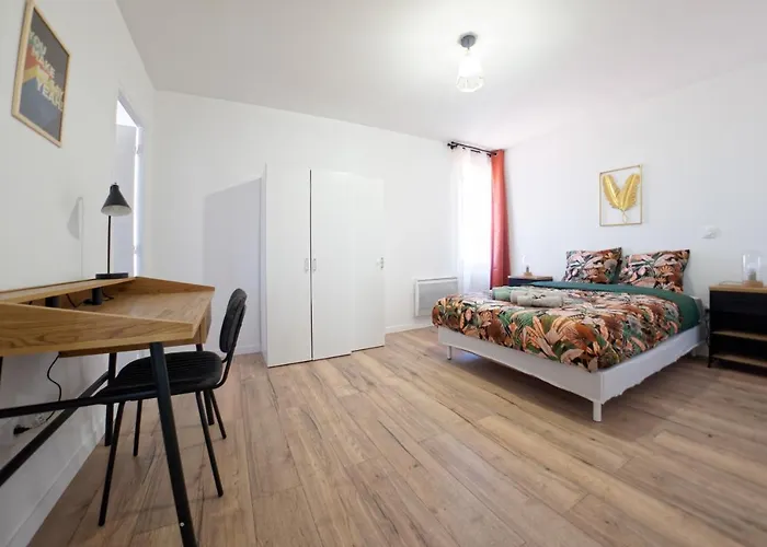 Le Soleilcasa - 3 Personnes - Bureau & Wifi Apartament Perpignan